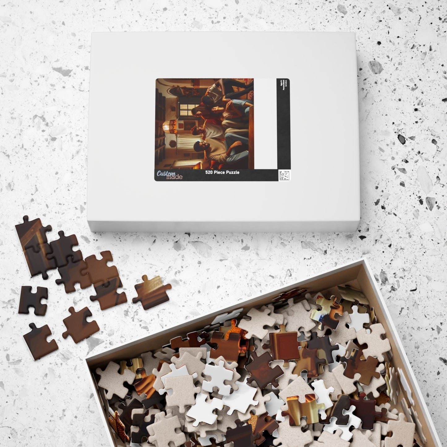 Family Puzzle - 110, 252, 520, 1014-Piece Jigsaw for Quality Time and Celebrations
