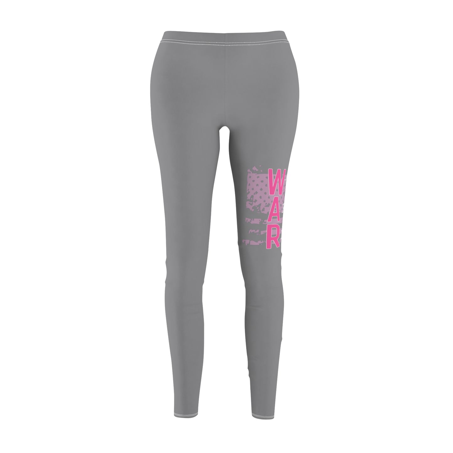 Women Armed & Ready Grey Casual Leggings