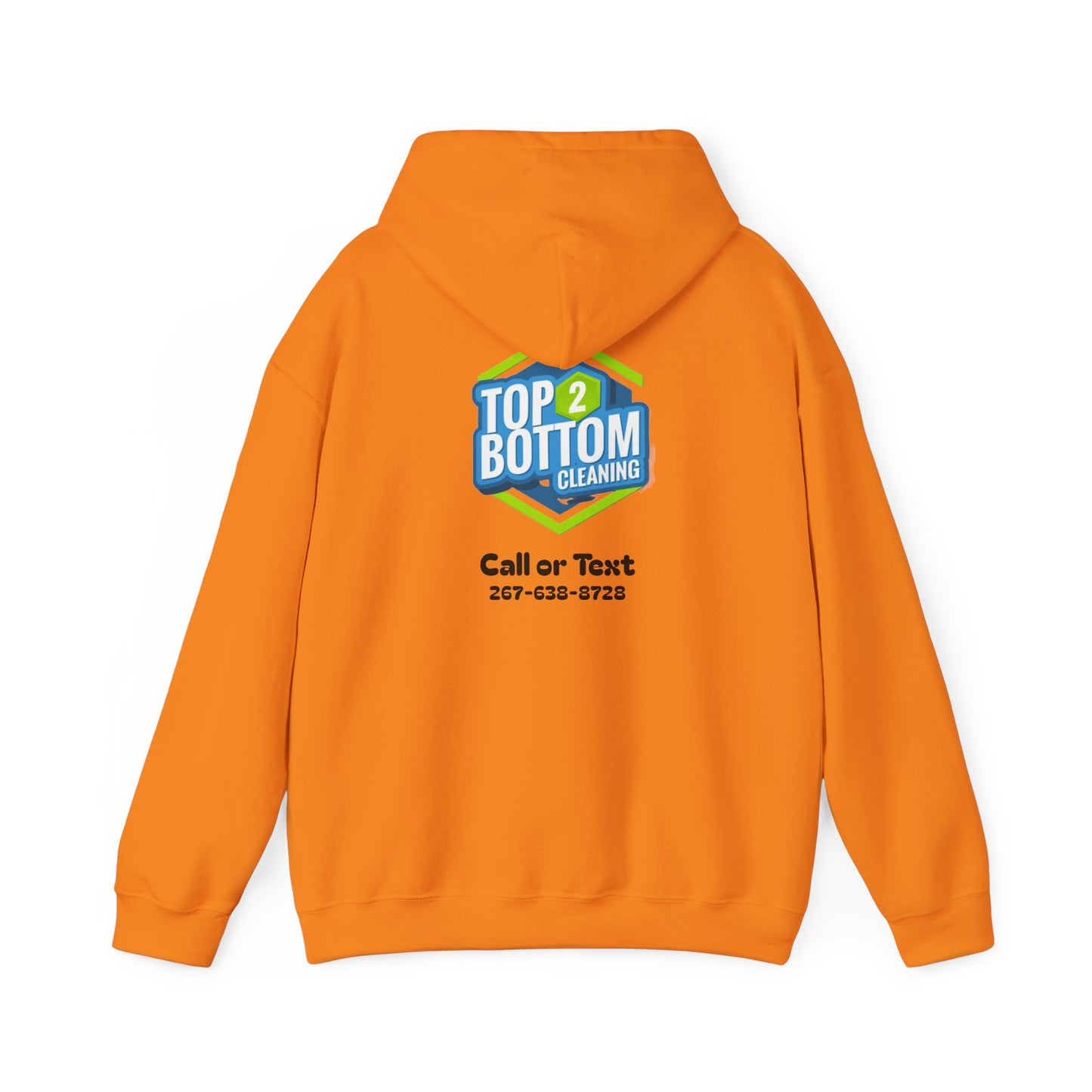 Top 2 Bottom Cleaning Hooded Sweatshirt