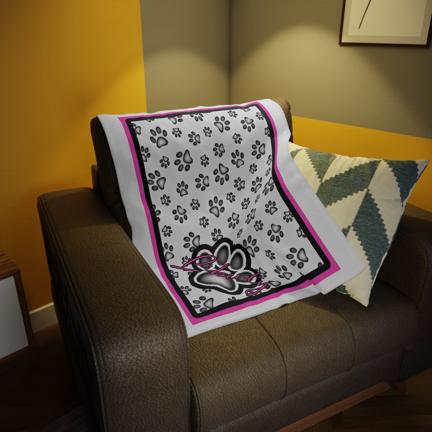 Liberty Plush Fleece Dog Blanket