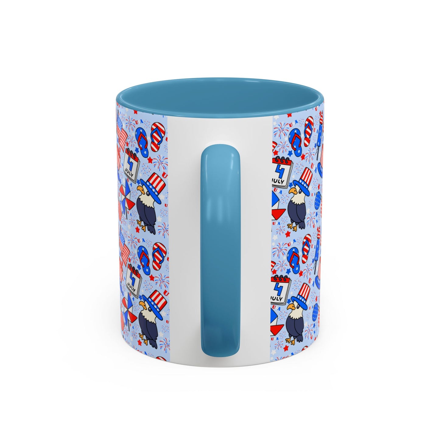 Patriotic Accent Coffee Mug