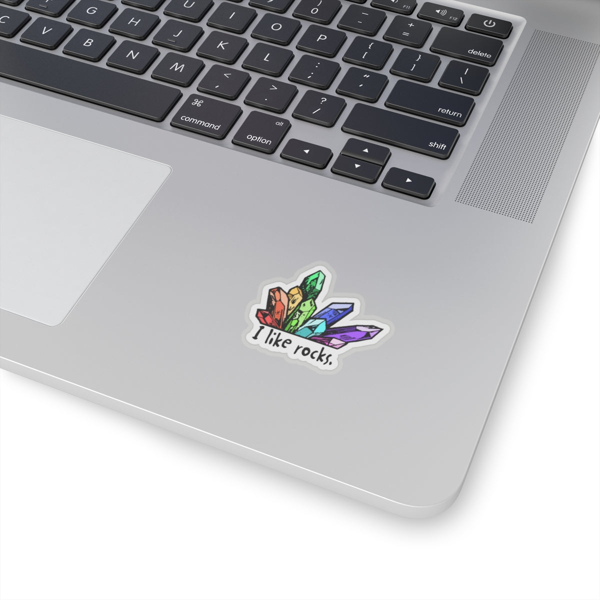 I Like Rocks Sticker