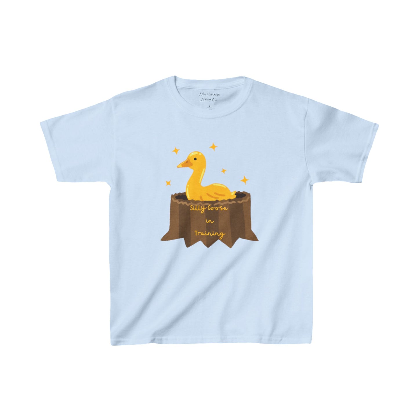Silly Goose in Training Kids Tee