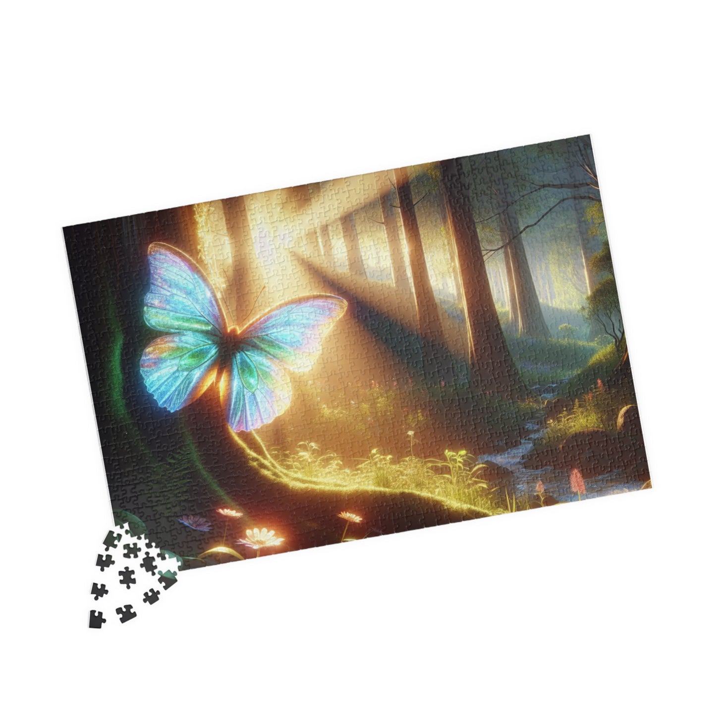 Enchanting Butterfly Forest Puzzle - 110/252/520/1014 Pieces
