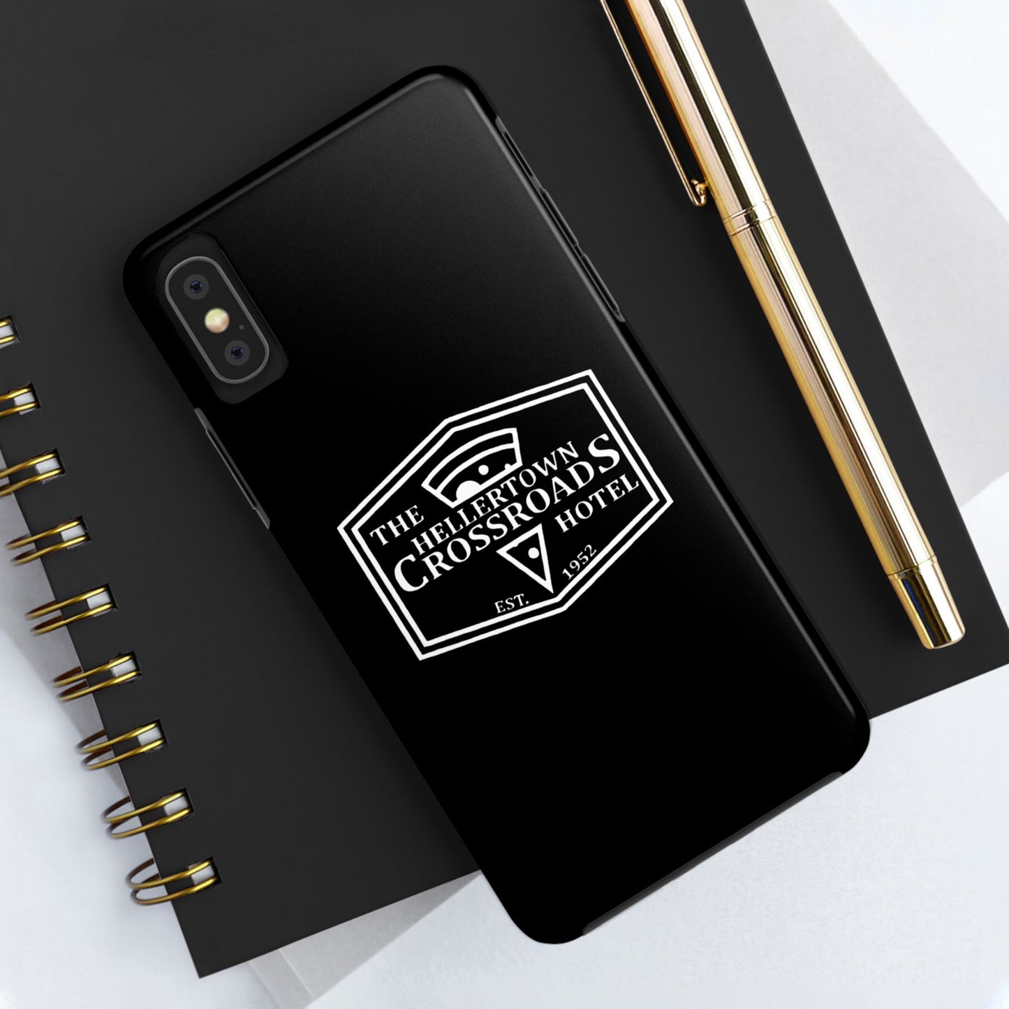 Hellertown Crossroads Hotel Phone Case - Tough & Stylish