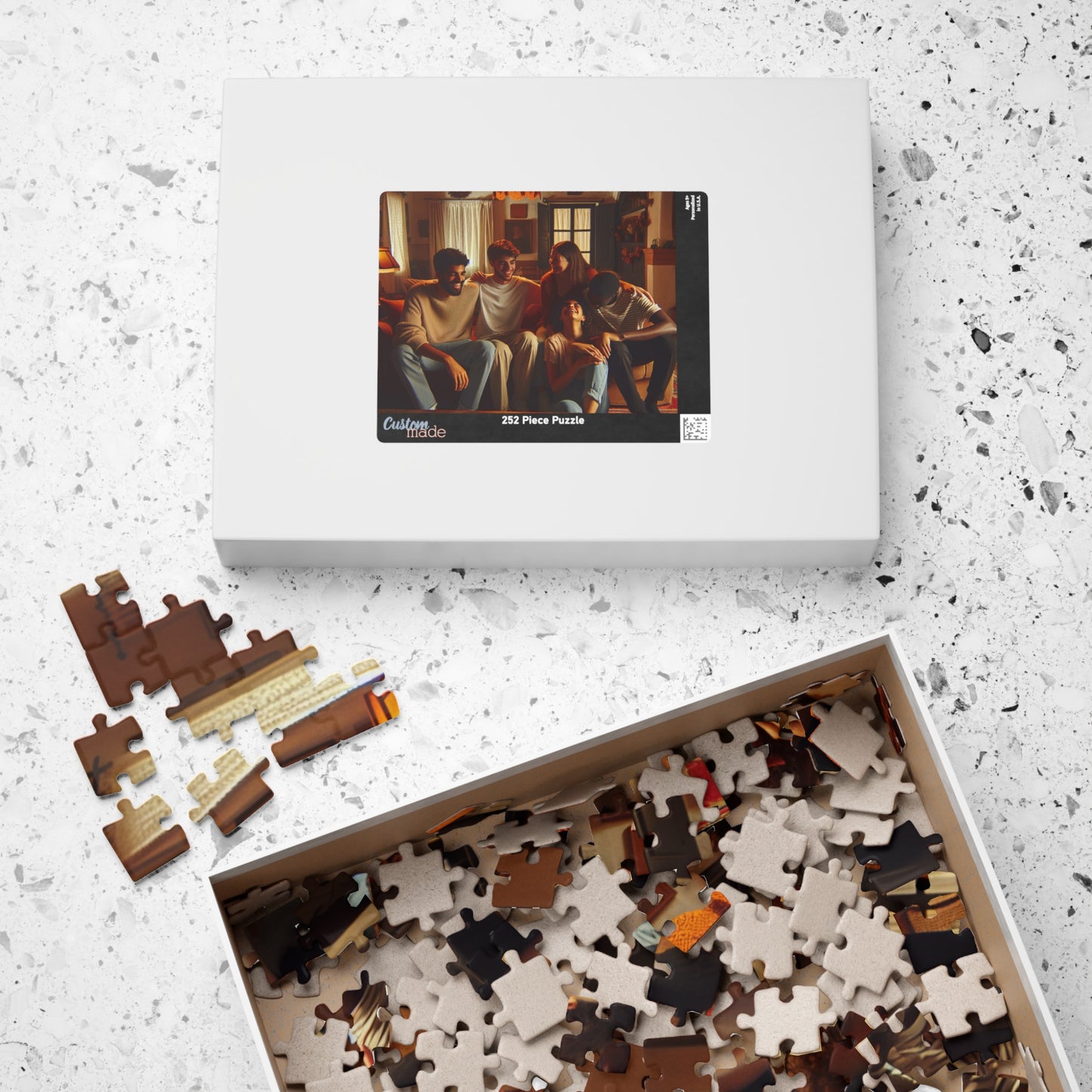 Family Puzzle - 110, 252, 520, 1014-Piece Jigsaw for Quality Time and Celebrations