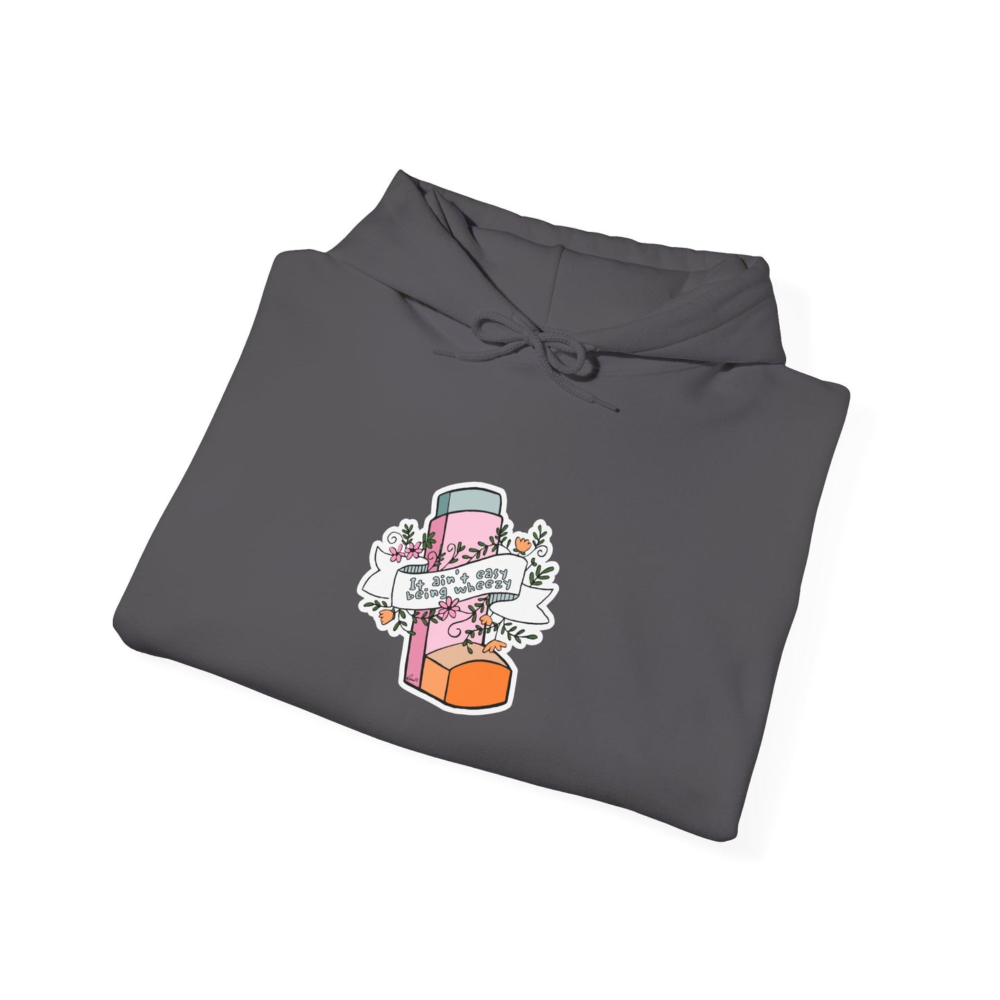 It Ain't Easy Being Wheezy Floral Hooded Sweatshirt - Comfortable & Stylish