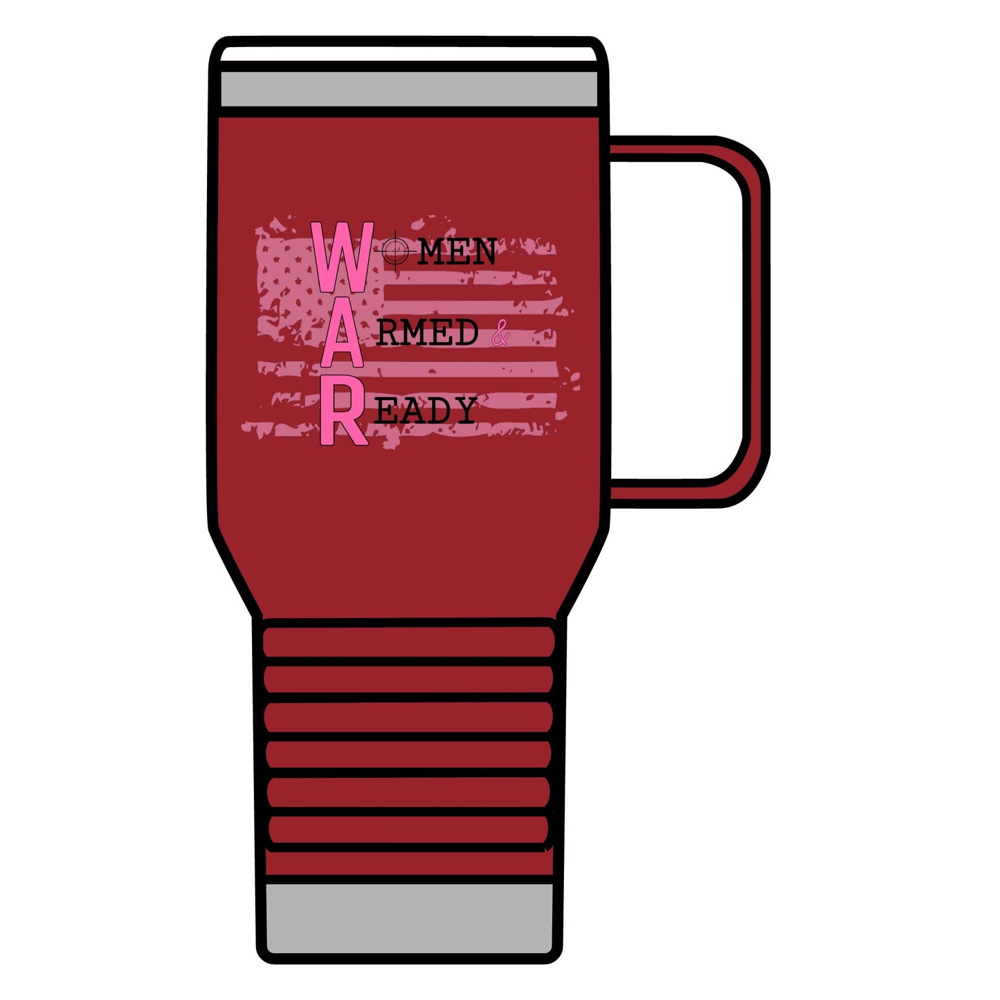 Women Armed & Ready 20oz Travel Mug