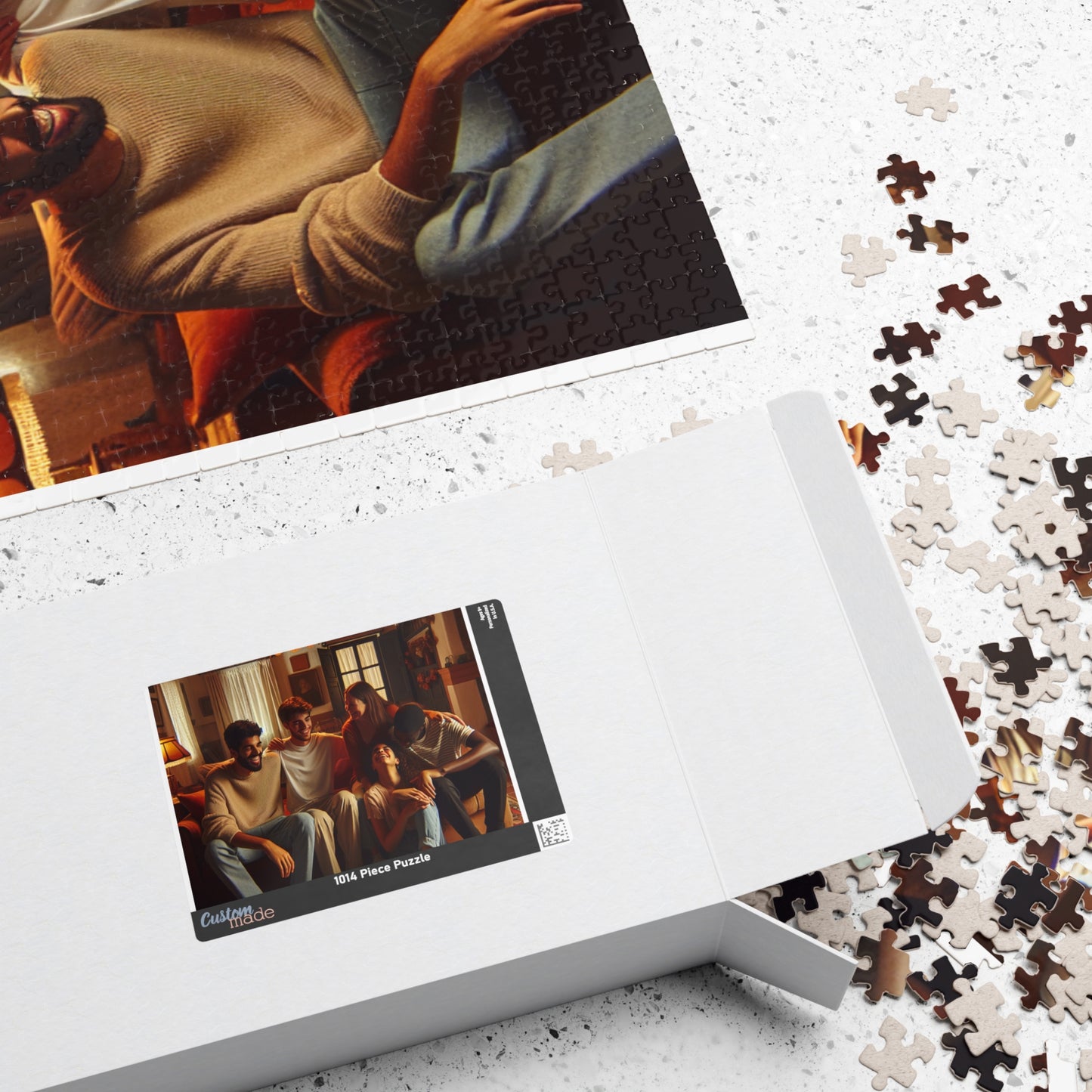 Family Puzzle - 110, 252, 520, 1014-Piece Jigsaw for Quality Time and Celebrations