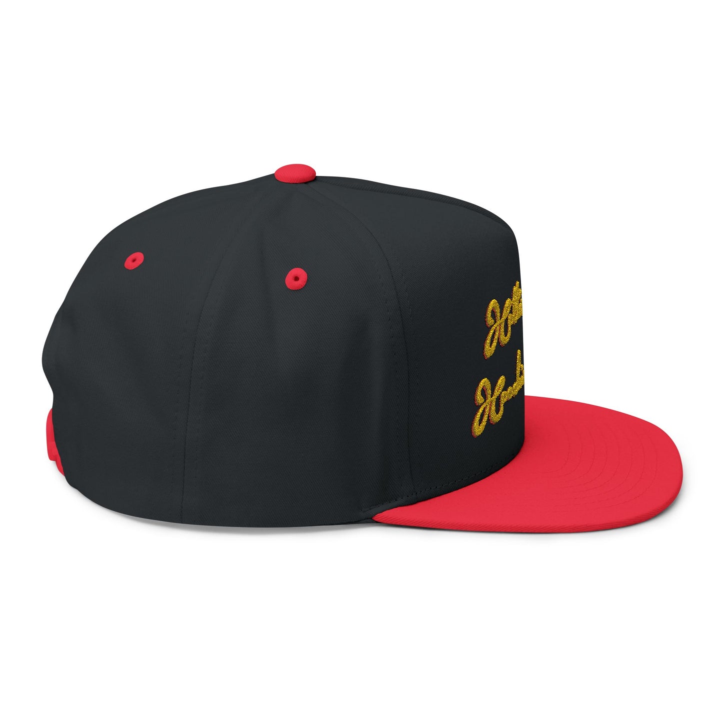 Embroidered Flat Bill Cap - Hotter Than A