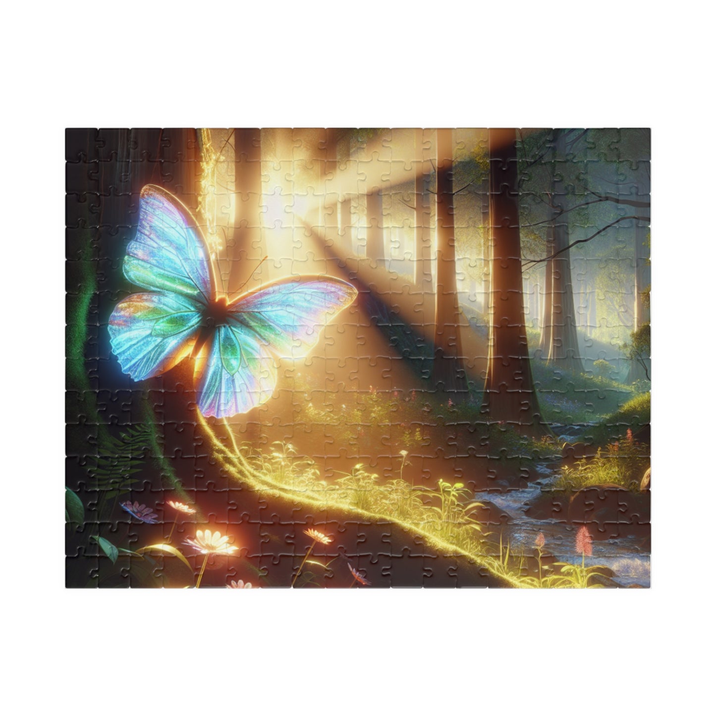 Enchanting Butterfly Forest Puzzle - 110/252/520/1014 Pieces