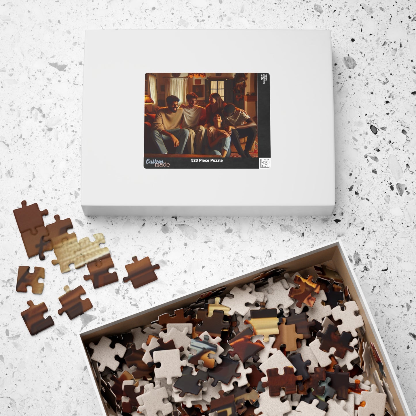 Family Puzzle - 110, 252, 520, 1014-Piece Jigsaw for Quality Time and Celebrations