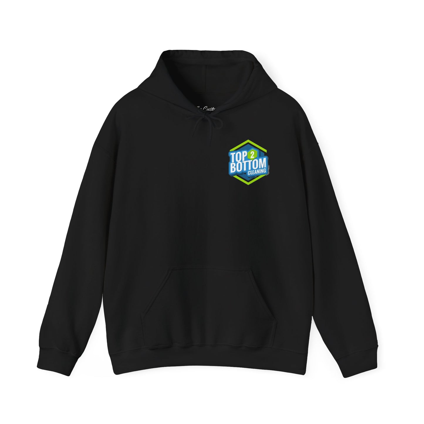 Top 2 Bottom Cleaning Hooded Sweatshirt