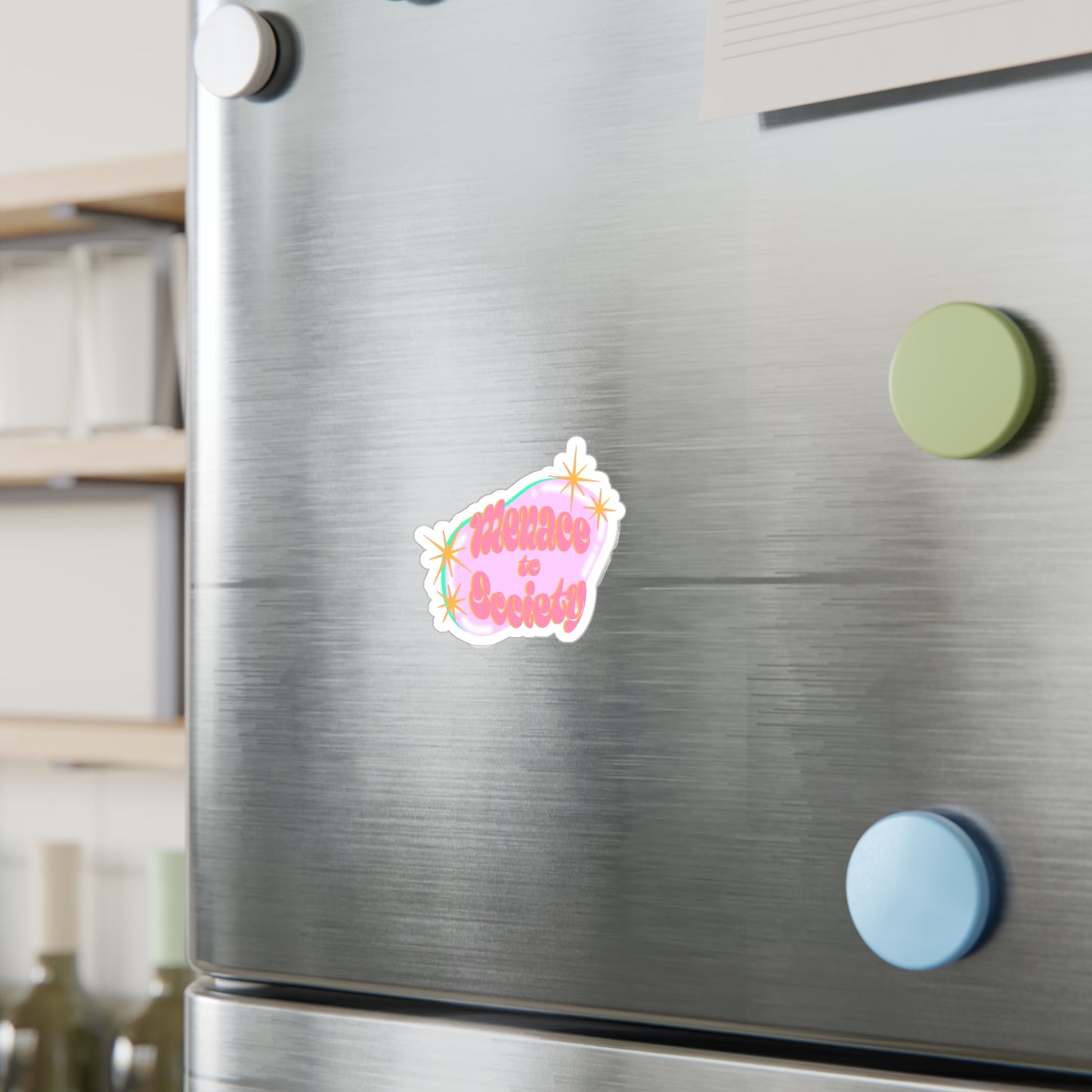 Menace to Society Kiss Cut Vinyl Decal