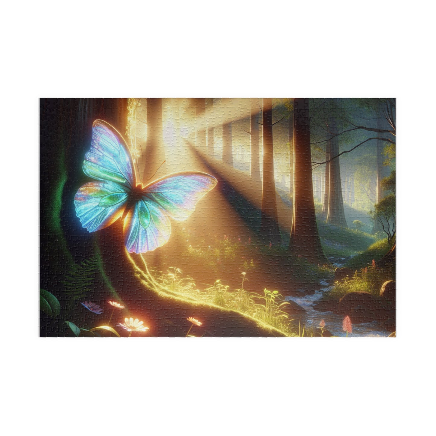 Enchanting Butterfly Forest Puzzle - 110/252/520/1014 Pieces