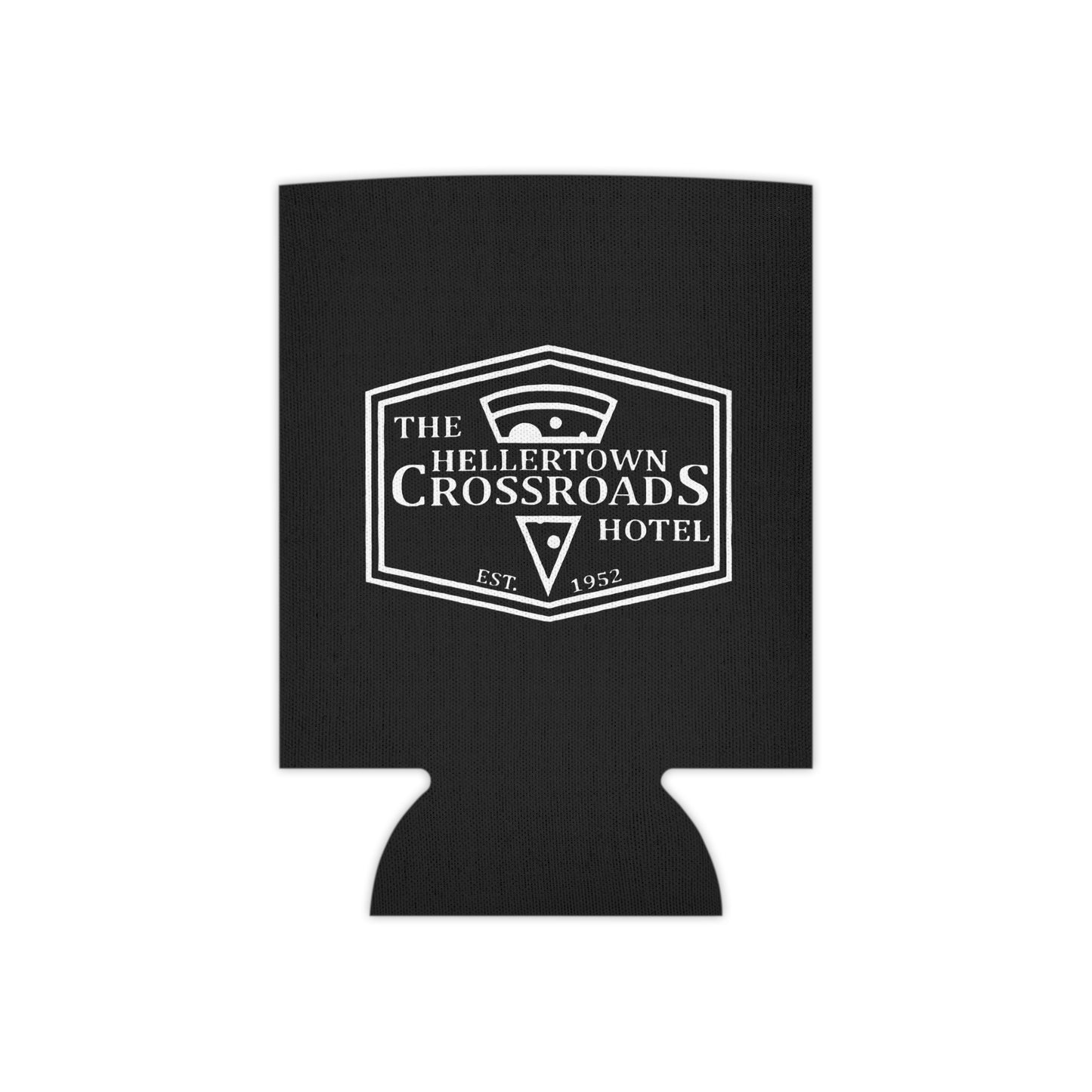 The Hellertown Crossroads Hotel Can Cooler - Coozy