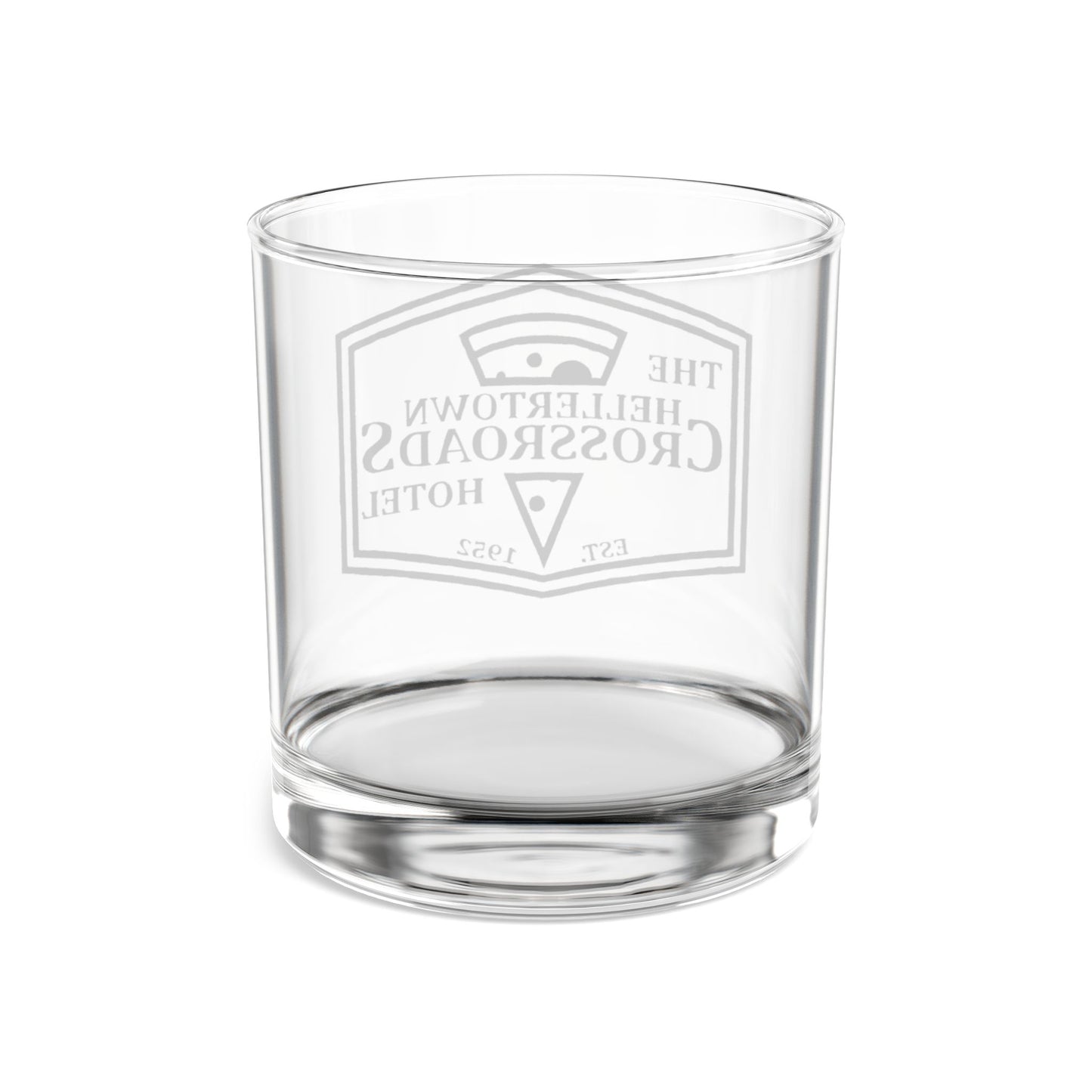 10oz Rocks Glass - Hellertown Crossroads Hotel Design