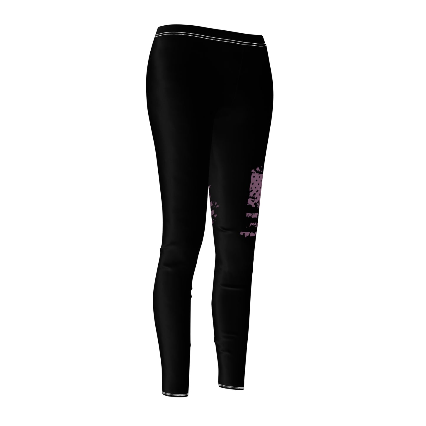 Women Armed & Ready Black Casual Leggings