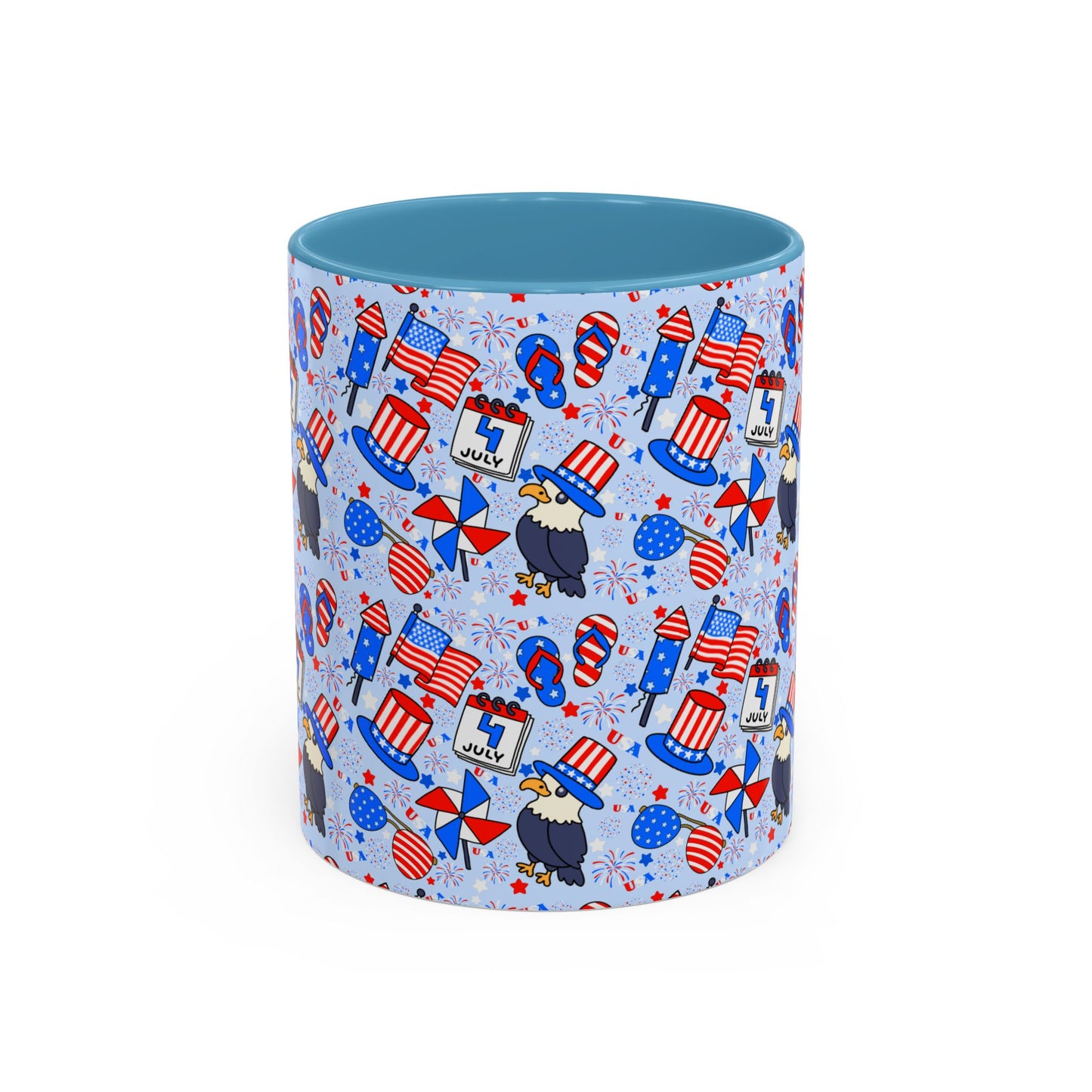 Patriotic Accent Coffee Mug