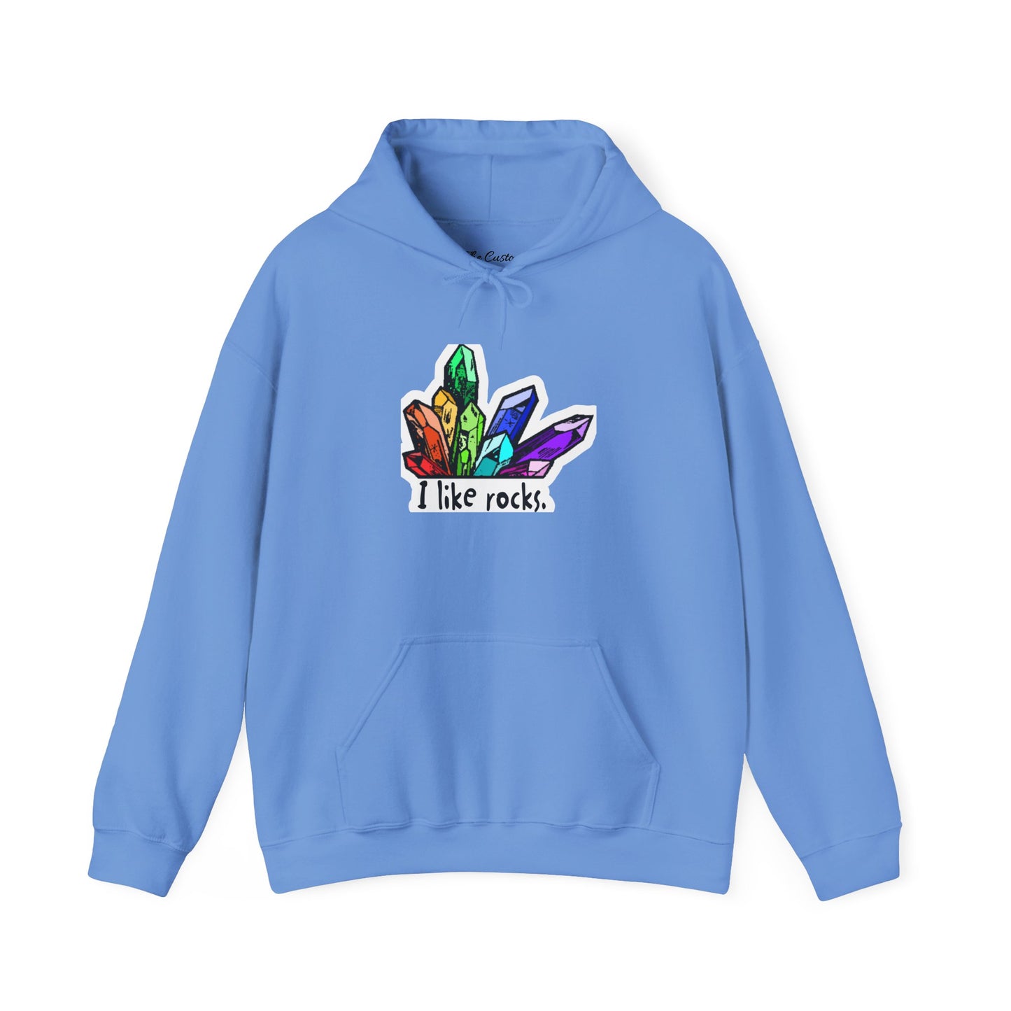 I Like Rocks Hooded Sweatshirt