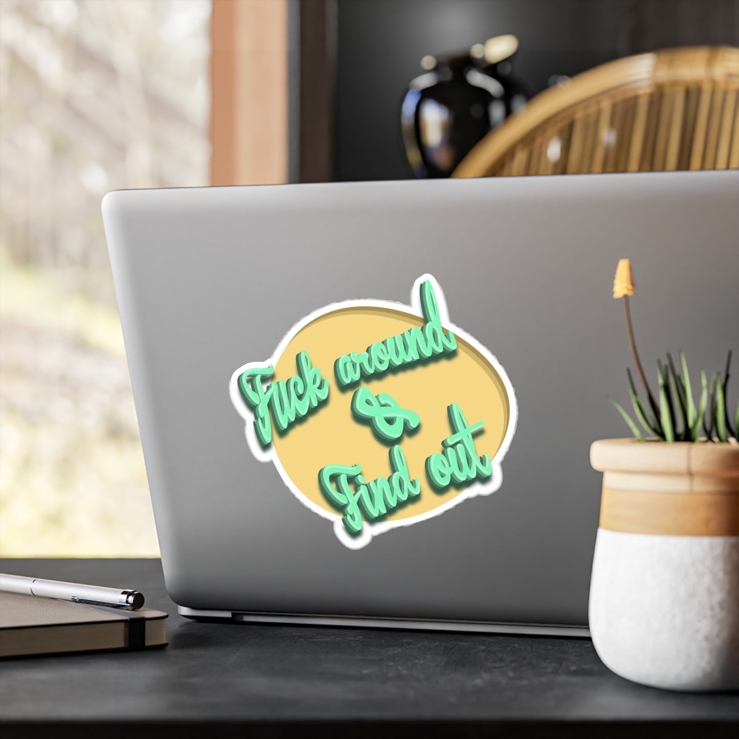 F*** Around & Find Out Kiss-Cut Vinyl Decal