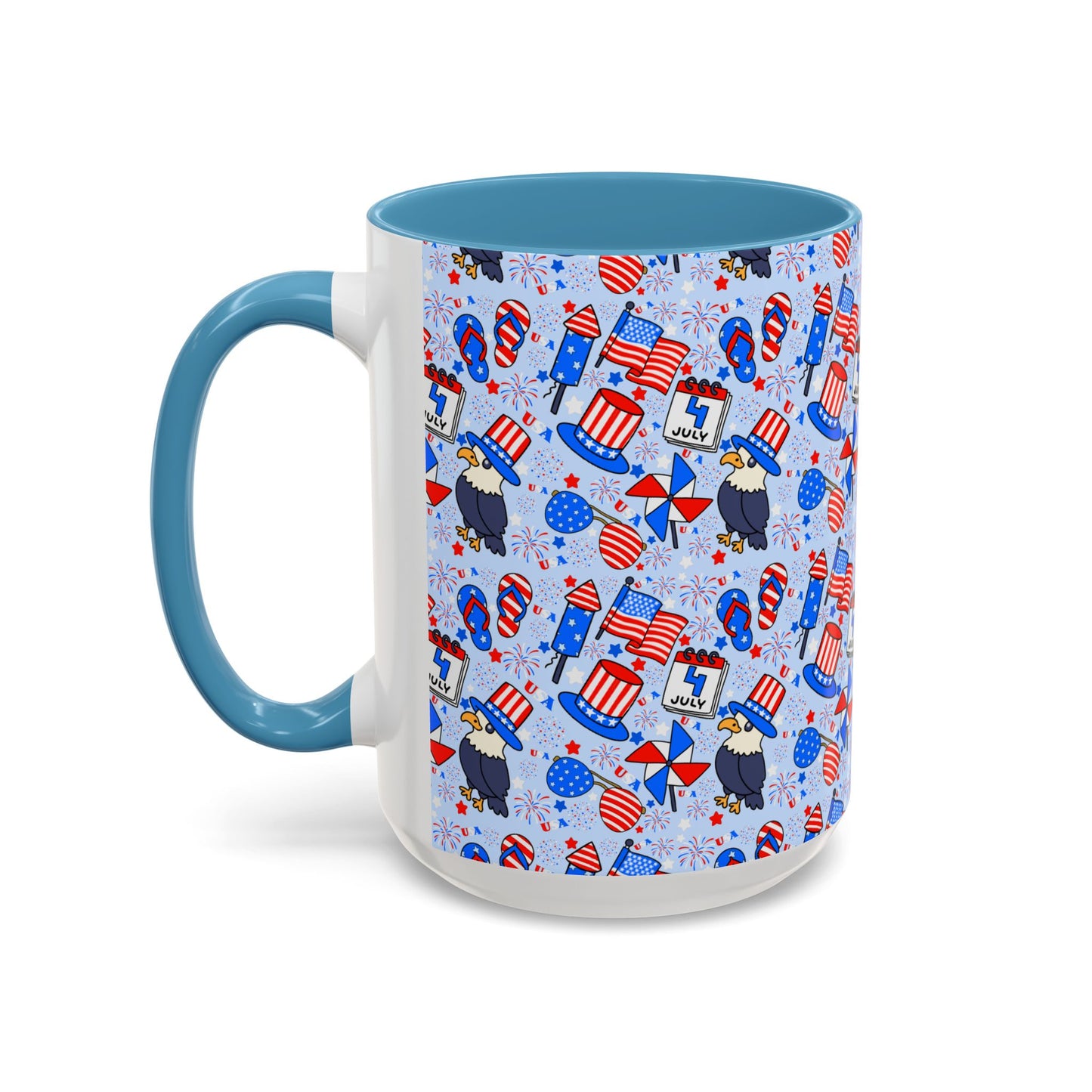 Patriotic Accent Coffee Mug