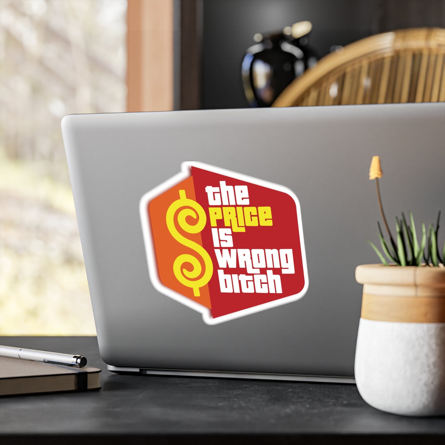 The Price Is Wrong Kiss-Cut Vinyl Decal