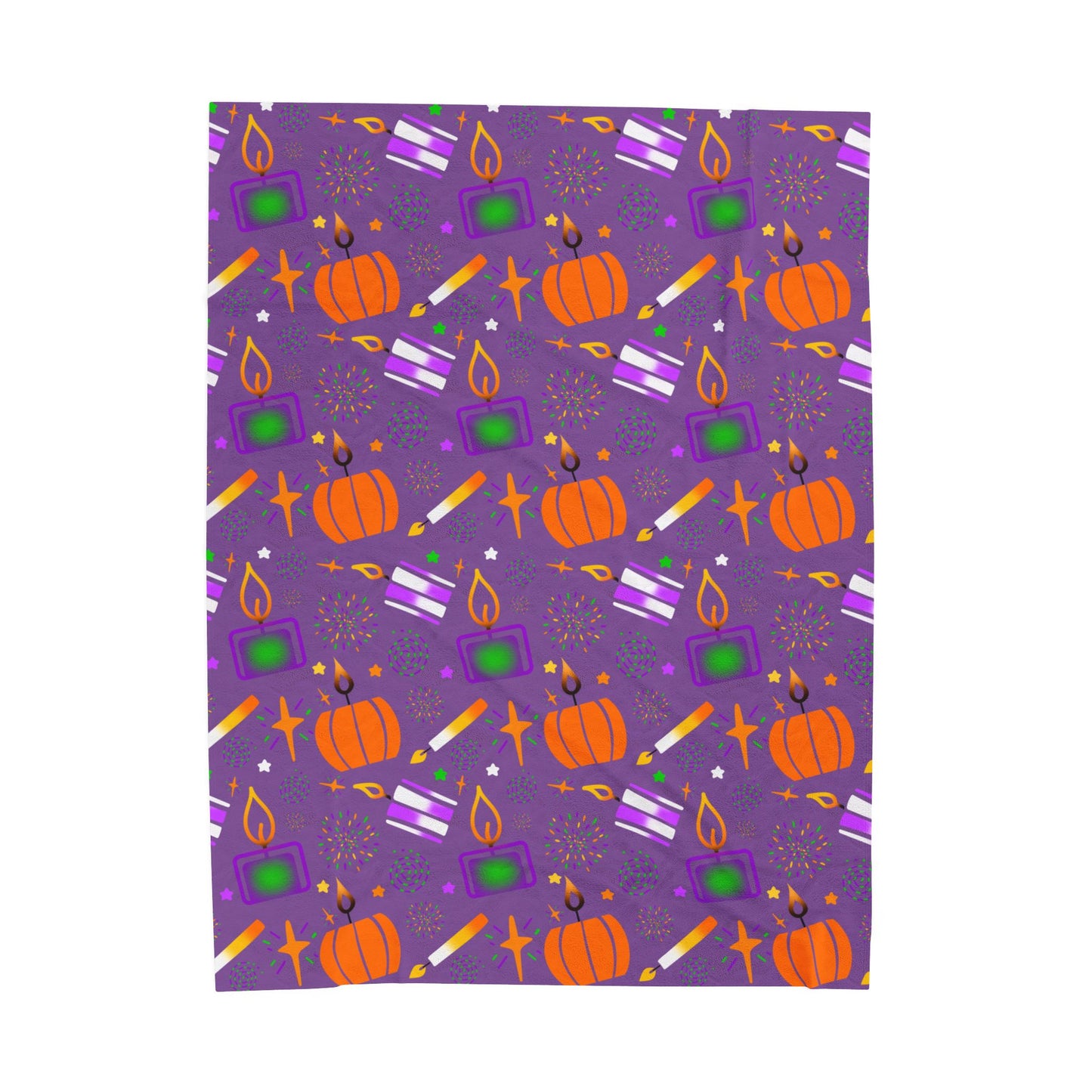 Halloween Velveteen Plush Blanket