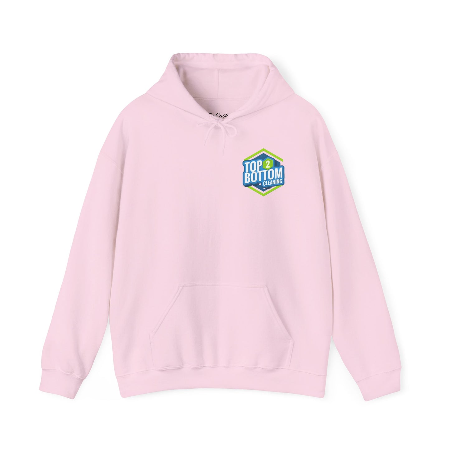 Top 2 Bottom Cleaning Hooded Sweatshirt