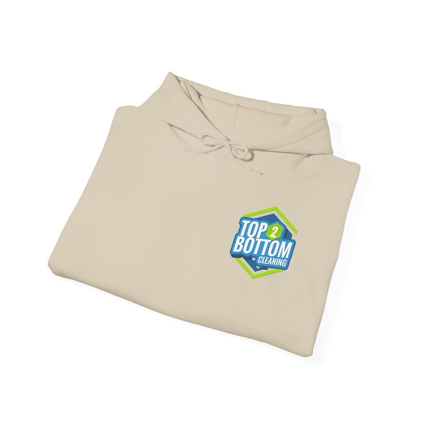 Top 2 Bottom Cleaning Hooded Sweatshirt