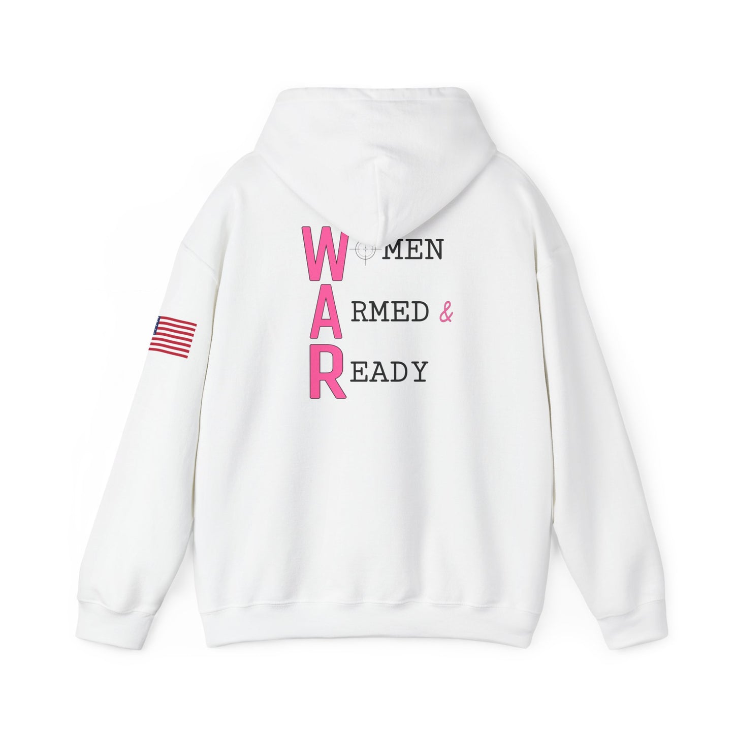 Women Armed & Ready Hooded Sweatshirt