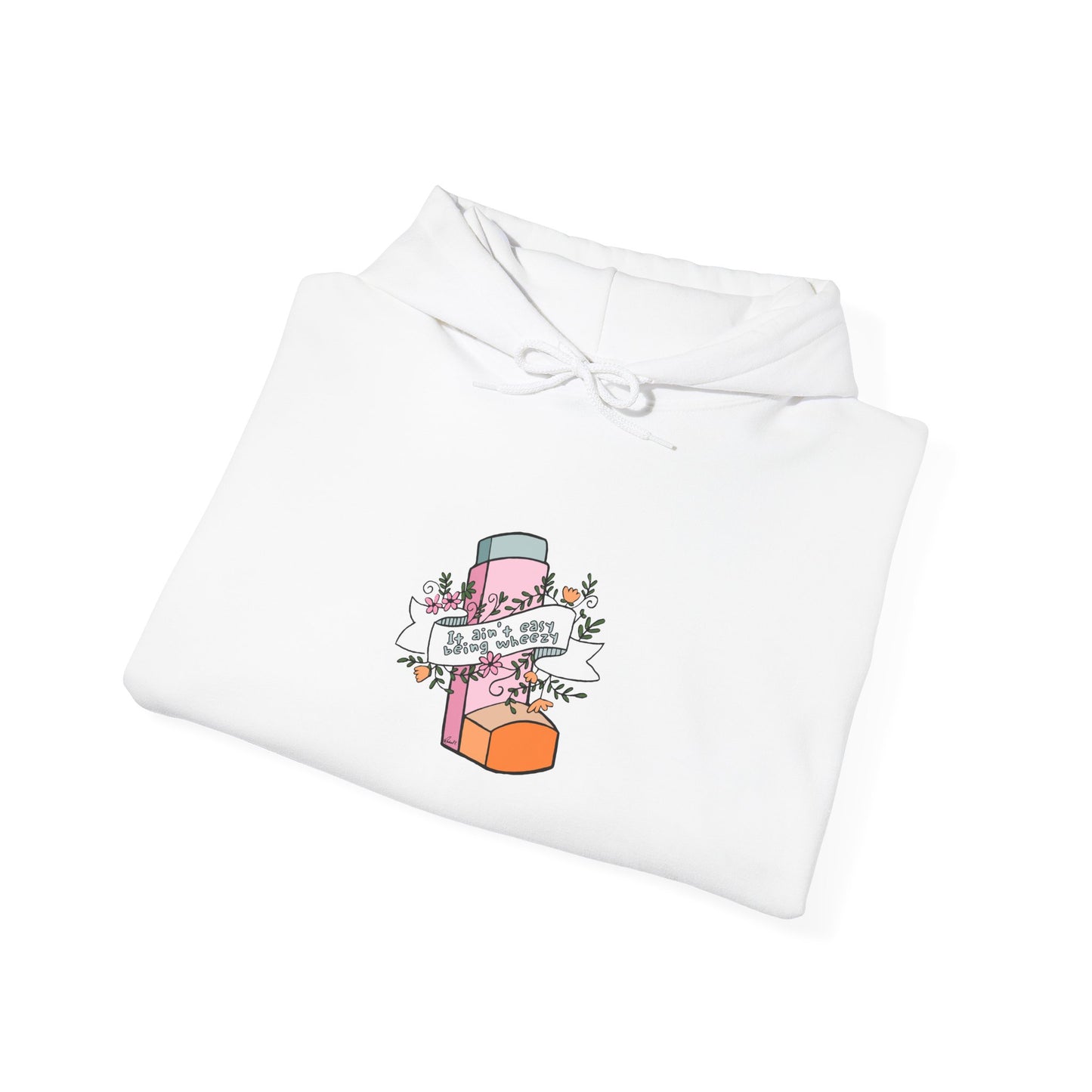 It Ain't Easy Being Wheezy Floral Hooded Sweatshirt - Comfortable & Stylish