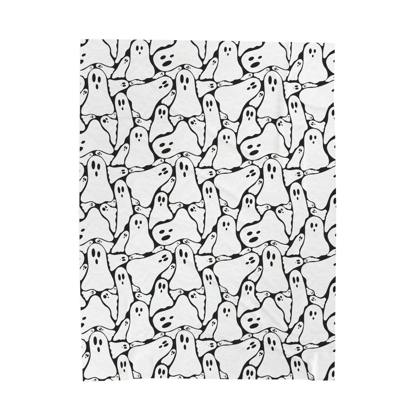 Spooky Ghost Plush Blanket