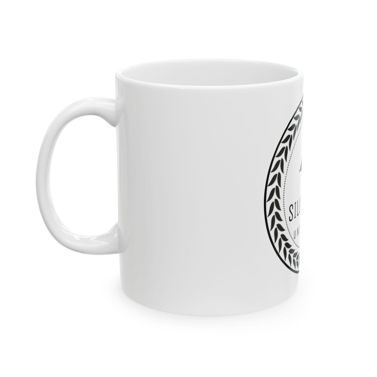 Silly Goose University White Ceramic Mug 11oz