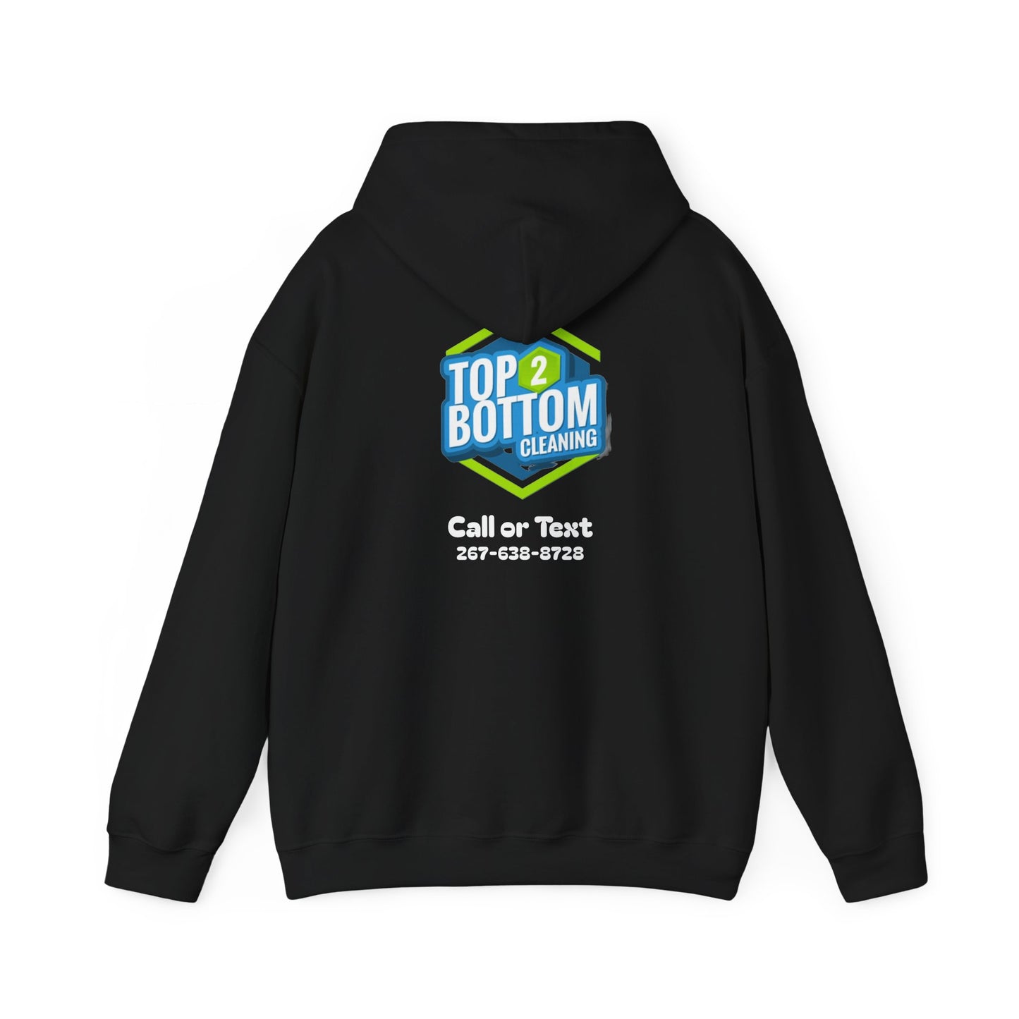 Top 2 Bottom Cleaning Hooded Sweatshirt