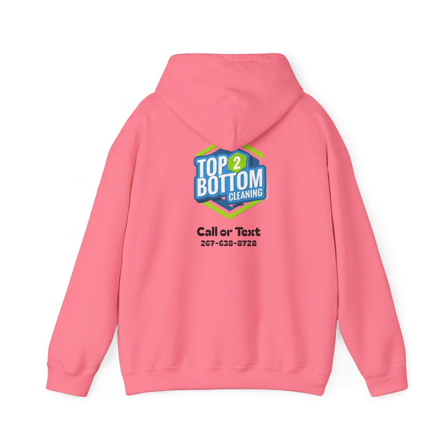 Top 2 Bottom Cleaning Hooded Sweatshirt
