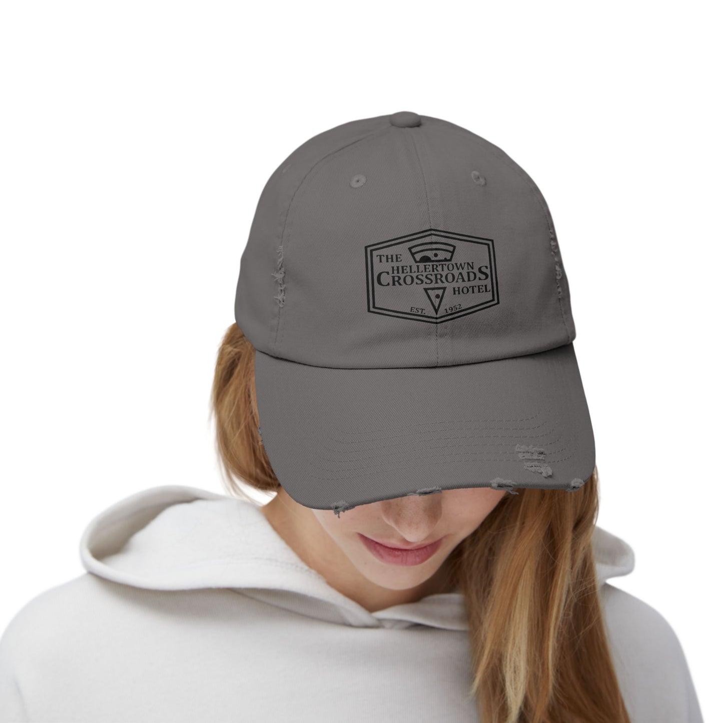 Vintage Distressed Cap - Hellertown Crossroads Hotel Design