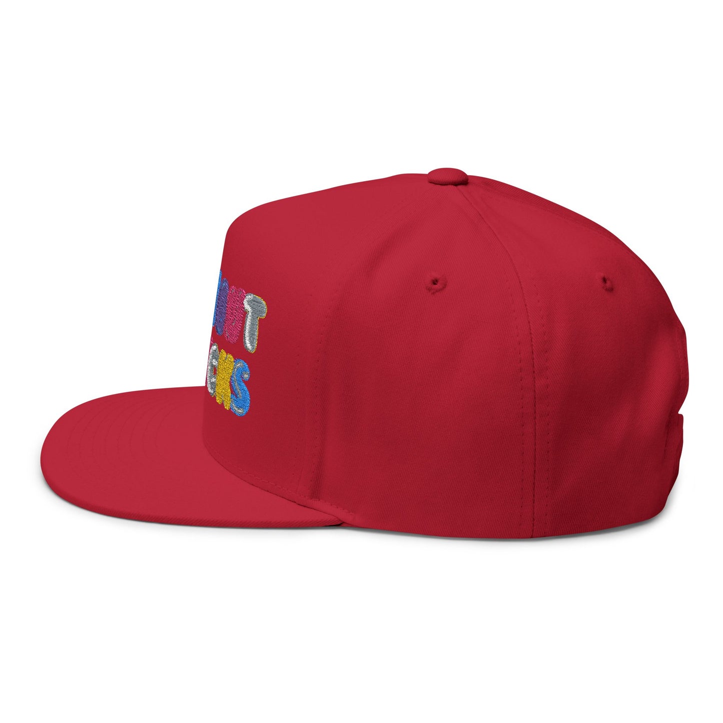 Embroidered Flat Bill Cap - Fresh Out of F*cks