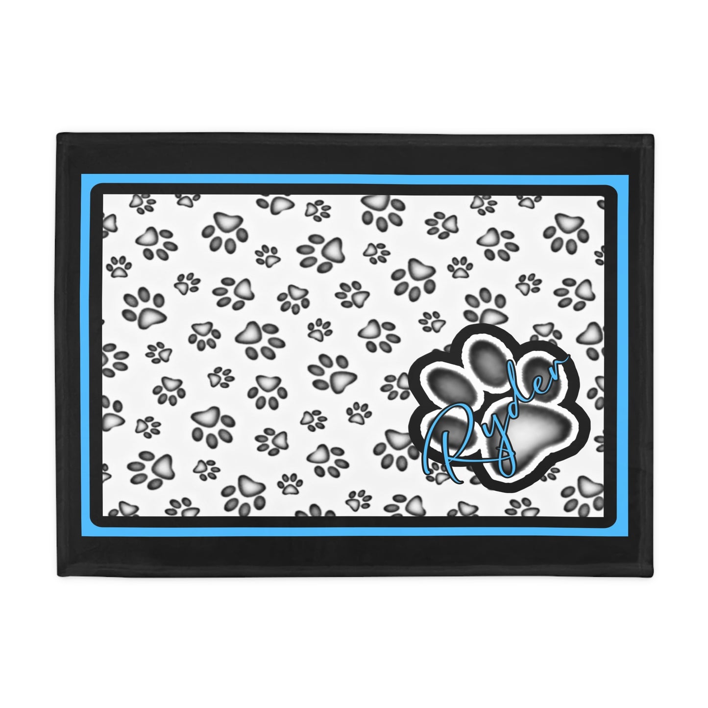 Ryder Plush Fleece Dog Blanket