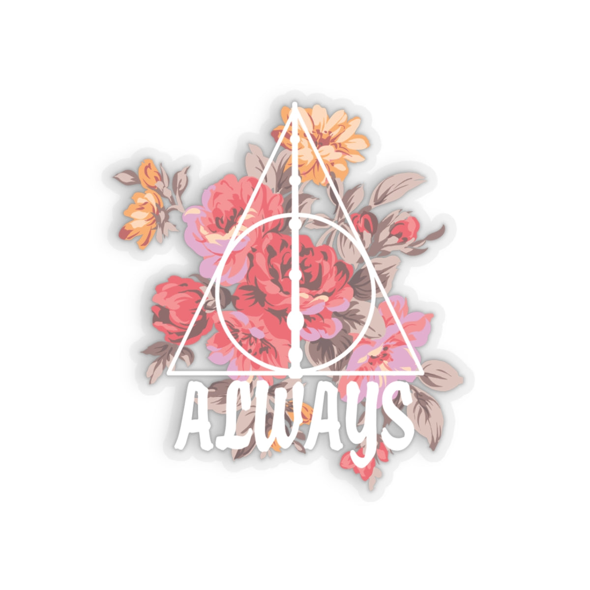 Always - Floral Kiss-Cut Sticker