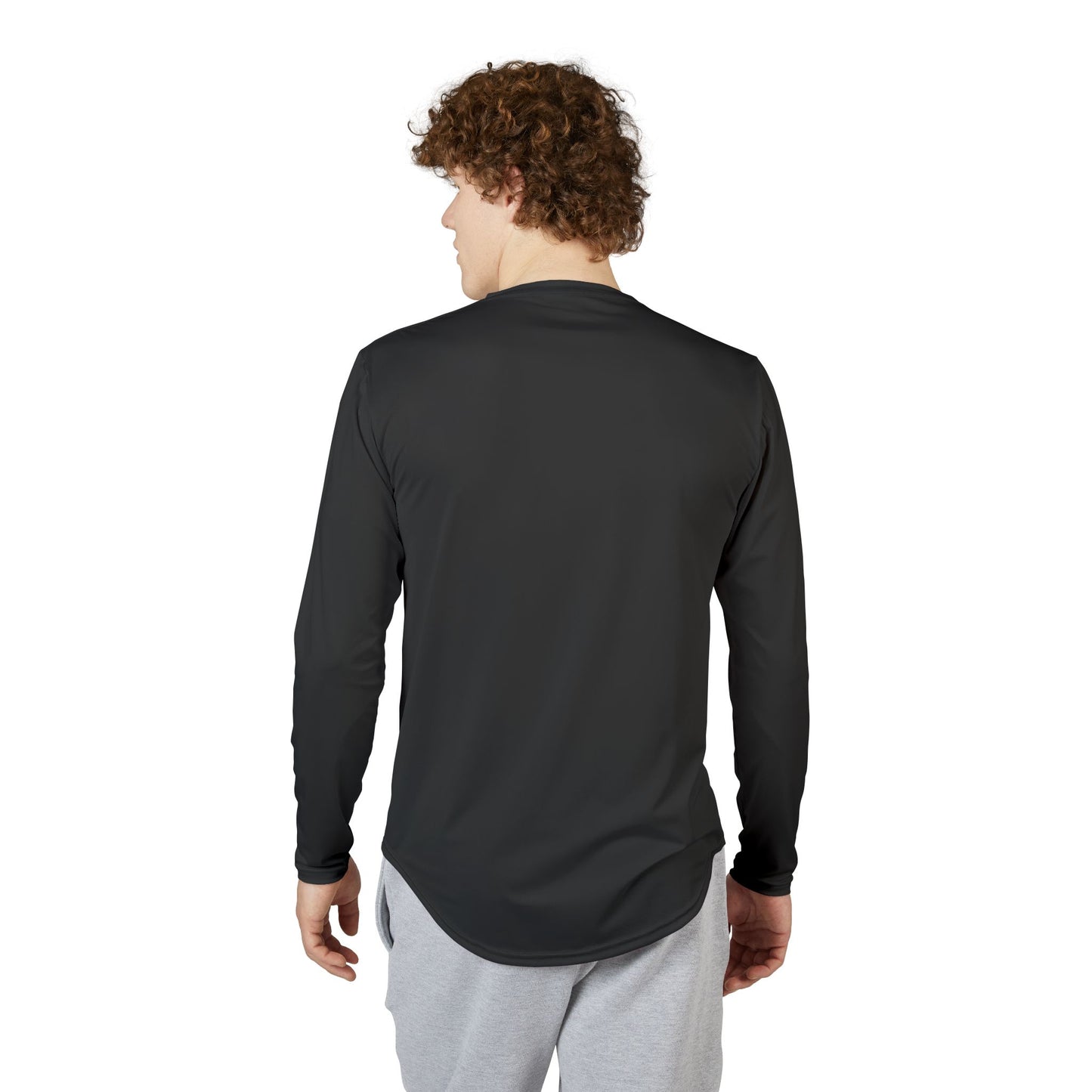 Men's UV Protection Long Sleeve Shirt, Lightweight Sunblock Tee for Outdoor Activities, Perfect for Hiking, Fishing, Beach Days, Summer Fun
