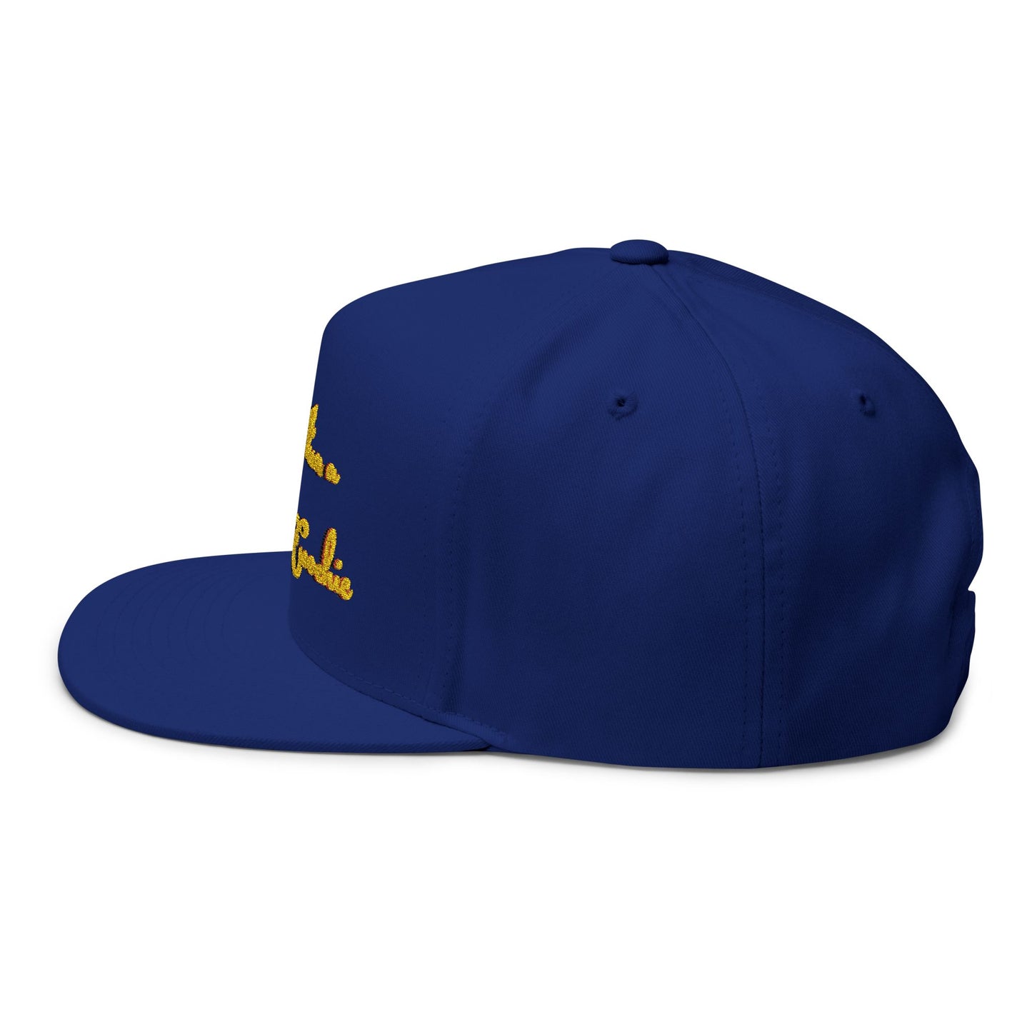 Embroidered Flat Bill Cap - Hotter Than A