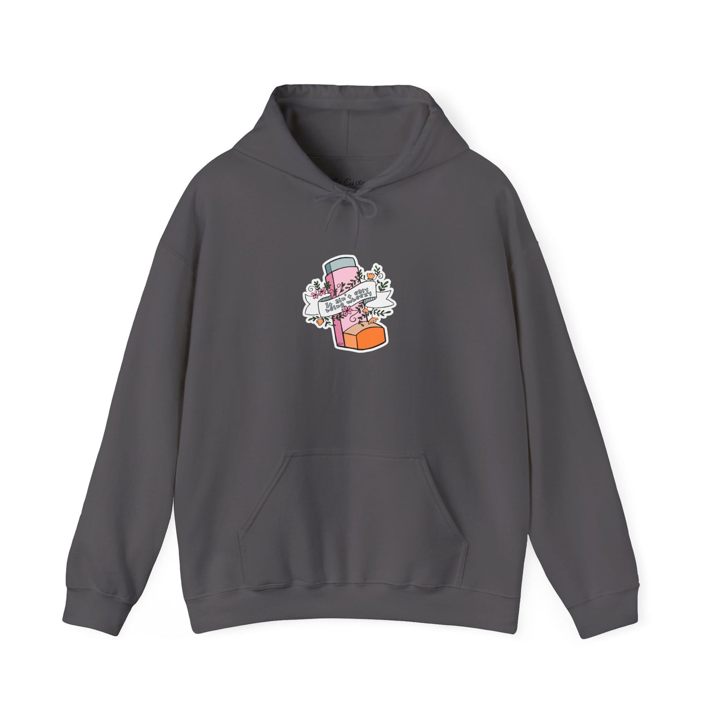 It Ain't Easy Being Wheezy Floral Hooded Sweatshirt - Comfortable & Stylish