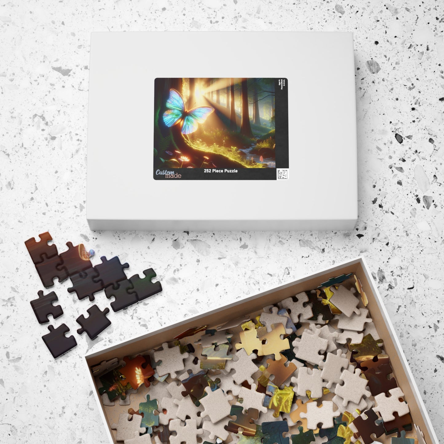 Enchanting Butterfly Forest Puzzle - 110/252/520/1014 Pieces