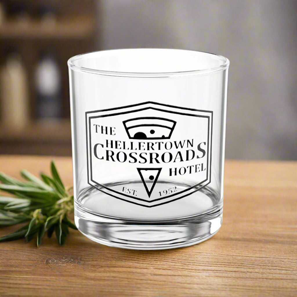 10oz Rocks Glass - Hellertown Crossroads Hotel Design