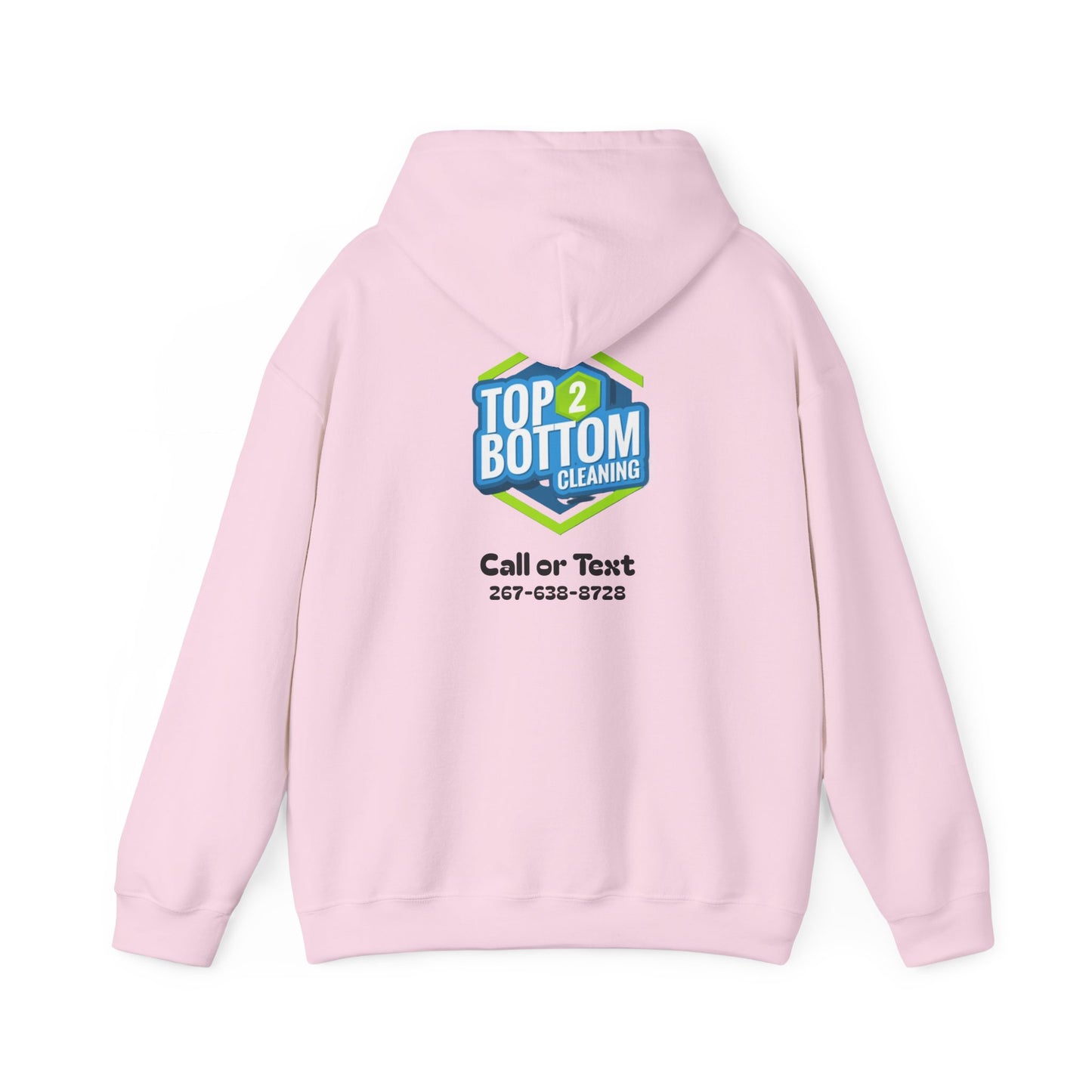 Top 2 Bottom Cleaning Hooded Sweatshirt