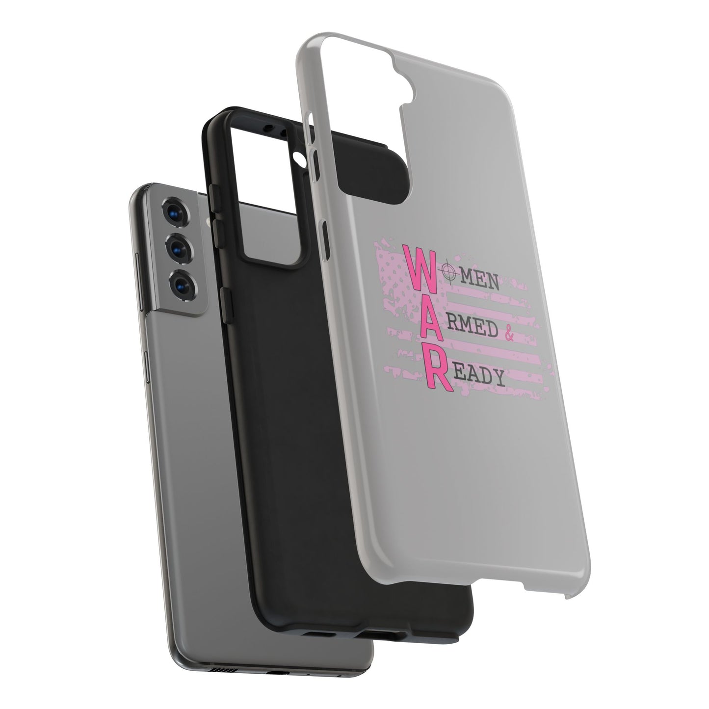 Women Armed & Ready Tough Phone Cases