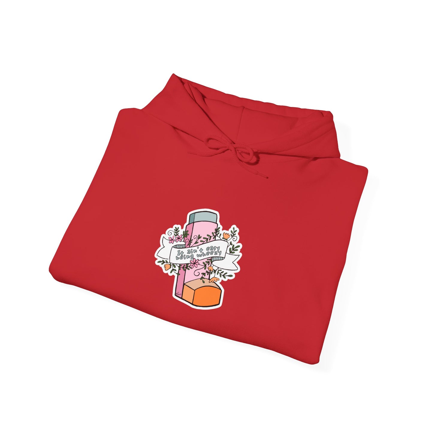 It Ain't Easy Being Wheezy Floral Hooded Sweatshirt - Comfortable & Stylish