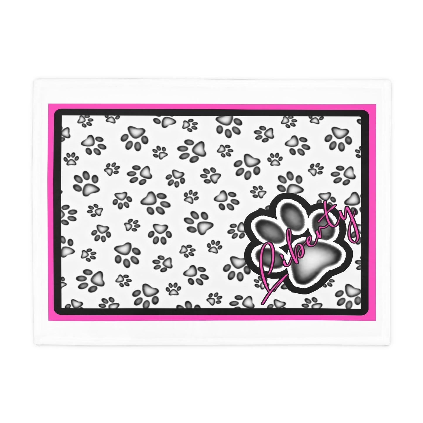 Liberty Plush Fleece Dog Blanket