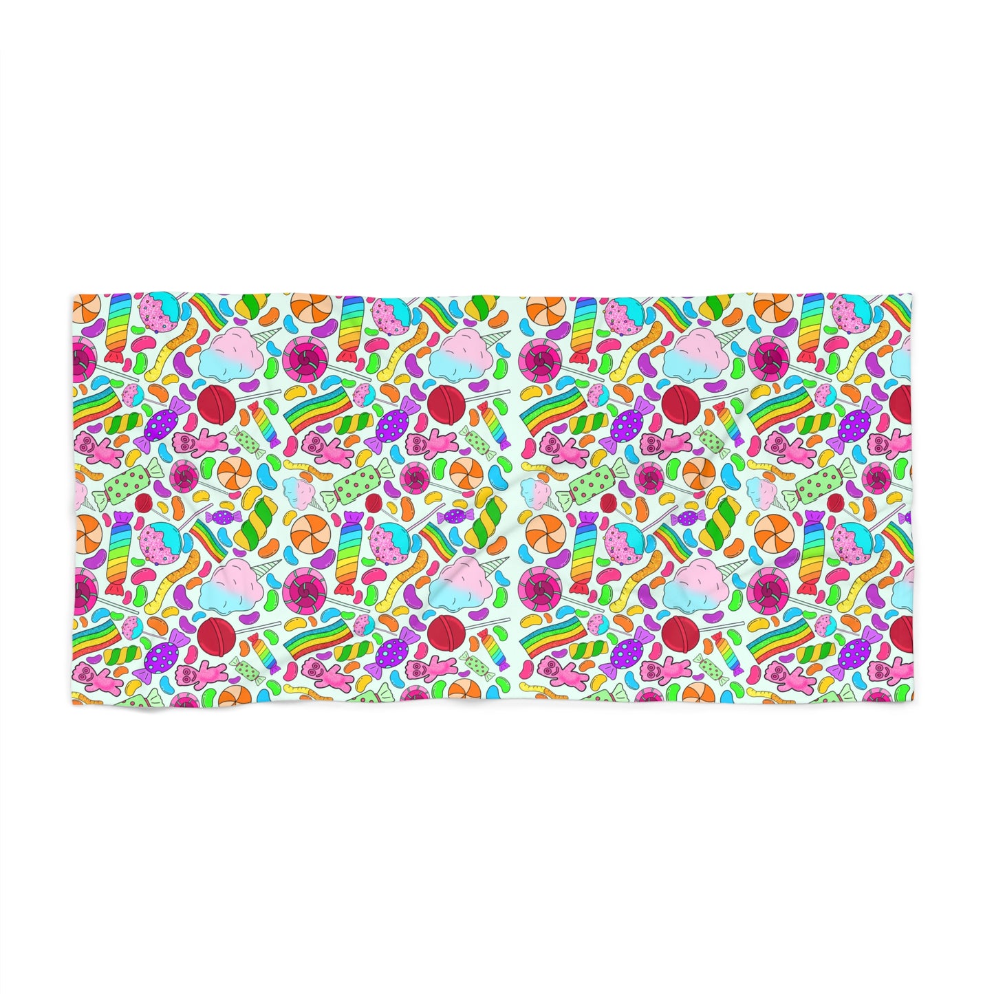 Vibrant Summer Beach Towel -